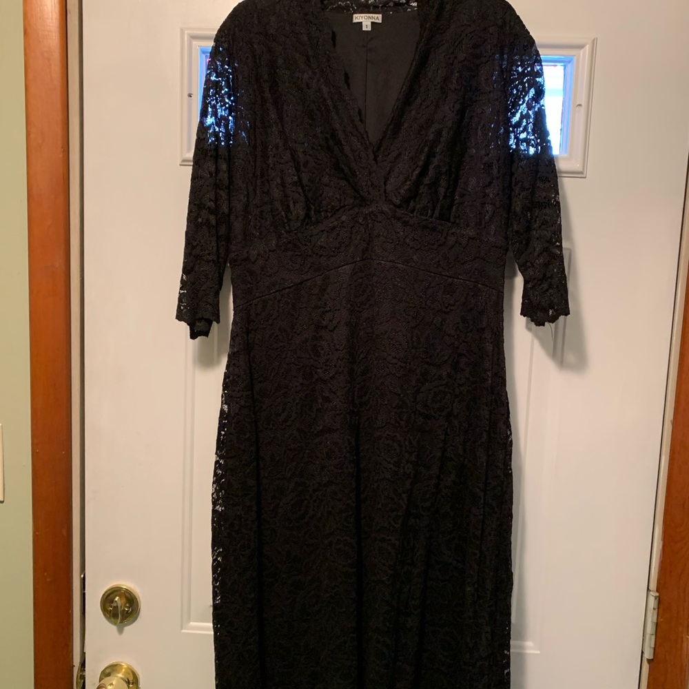 Black Lace Kiyona 1 Dress. Worn one time only.